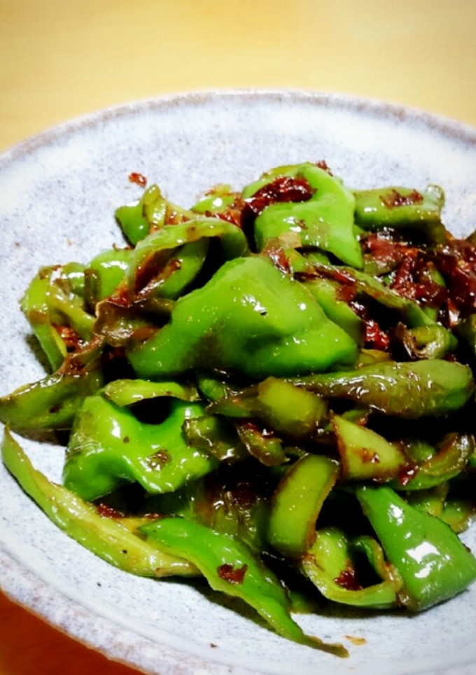 万願寺とうがらしの醤油炒め-レシピのメイン写真