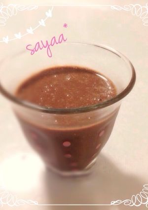 めちゃ旨♡バナナ〜なココアスムージー-レシピのメイン写真