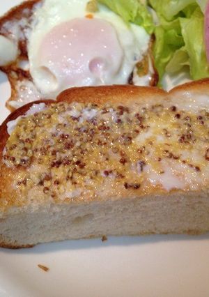 材料これだけ！粒マストースト-レシピのメイン写真
