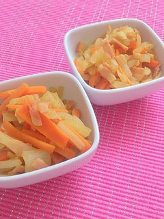 人参玉ねぎカレー炒め!!!-レシピのメイン写真