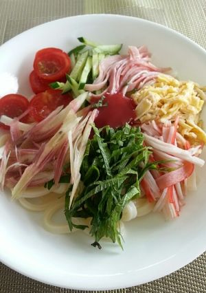 おもっいきり時短 美味しい冷しうどん-レシピのメイン写真