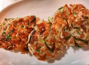 ごぼうのお焼き☆こま切れとまぜるだけ～-レシピのメイン写真