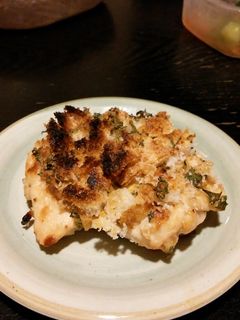 鳥肉のパン粉焼き。-レシピのメイン写真