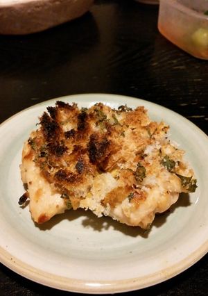 鳥肉のパン粉焼き。-レシピのメイン写真