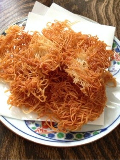 簡単☆余ったそうめんでお煎餅♪-レシピのメイン写真