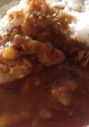 和風こんぶカレー-レシピのメイン写真