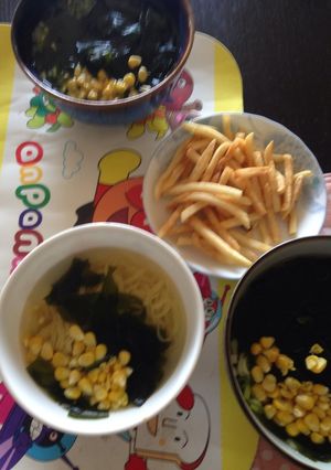 わかめ塩ラーメン-レシピのメイン写真