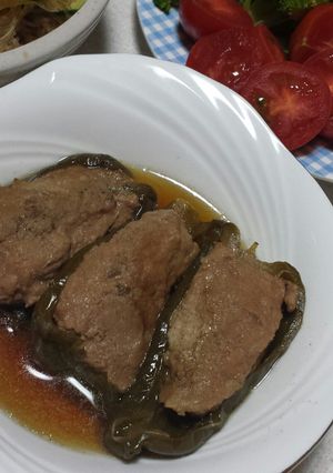 焼かないピーマン肉詰め！-レシピのメイン写真