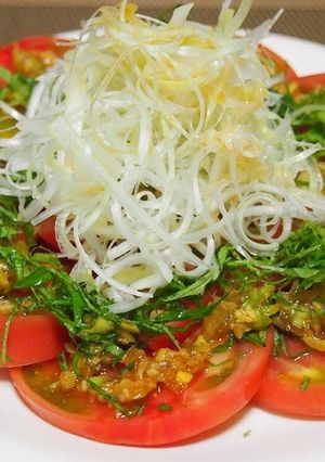 【しじみでイイ感じ】トマトサラダ-レシピのメイン写真
