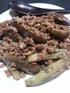 簡単☆なすと挽き肉の味噌炒め☆-レシピのメイン写真