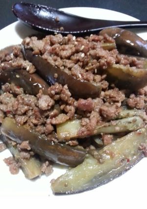 簡単☆なすと挽き肉の味噌炒め☆-レシピのメイン写真