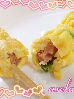 roky(ローキー)で焼豚ネギの卵焼き-レシピのメイン写真