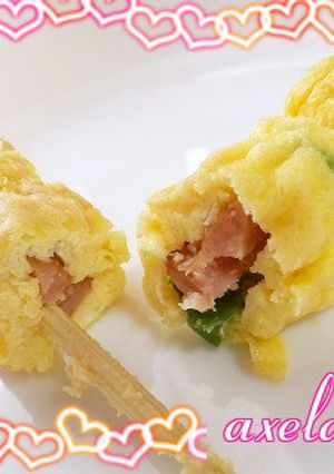 roky(ローキー)で焼豚ネギの卵焼き-レシピのメイン写真