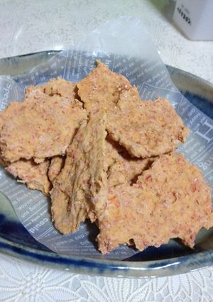 エビのパスタソースと殻を使ったお菓子-レシピのメイン写真