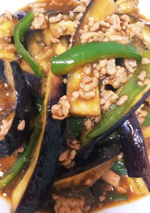 雑誌掲載♪ おウチdeかんたん麻婆茄子♡-レシピのメイン写真