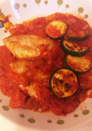 ワインにもビールにも！小鯛のトマト煮-レシピのメイン写真