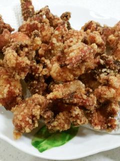 カリカリ!!鶏皮の唐揚げ-レシピのメイン写真