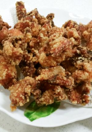 カリカリ！！鶏皮の唐揚げ-レシピのメイン写真