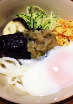 茄子のおろし冷やしうどん-レシピのメイン写真