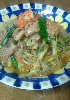 鶏と海老のチャプチェ〜アジアン風〜-レシピのメイン写真