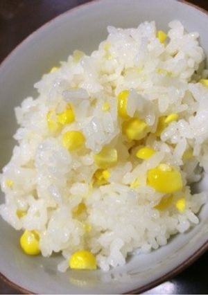 トウモロコシご飯-レシピのメイン写真
