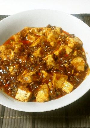 陳建一さんの麻婆豆腐、簡単バージョン。-レシピのメイン写真