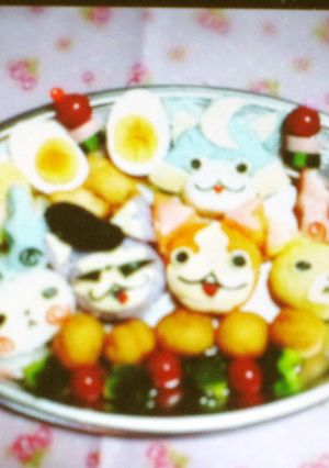 妖怪ウォッチ☆運動会☆ブシニャンこまさん-レシピのメイン写真