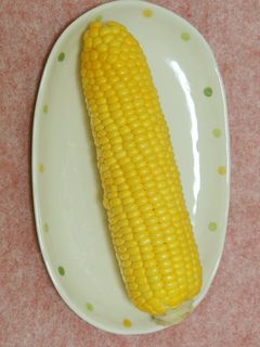 レンジでとうもろこし:ゆで方 超簡単だよ-レシピのメイン写真