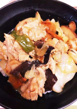 ベビー帆立で♫中華丼-レシピのメイン写真