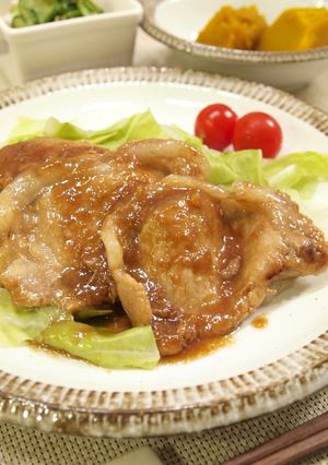 スタミナ付くよ♪豚肉のにんにく味噌焼き-レシピのメイン写真