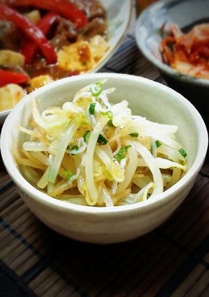 モヤシとちりめんじゃこの簡単和え物♪-レシピのメイン写真