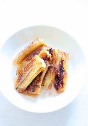 簡単手軽なデザート【焼きバナナ】-レシピのメイン写真