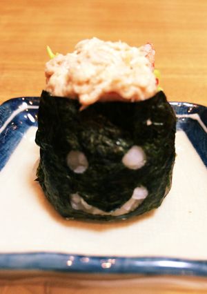 海苔パンチ残りde簡単☆子供軍艦巻き-レシピのメイン写真