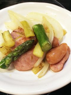アスパラ塩レモン炒め-レシピのメイン写真