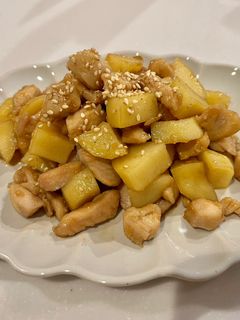 鶏むね肉とじゃがいもの旨照り煮-レシピのメイン写真