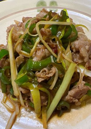 豚極うす肩ロースのピリ辛豆板醤炒め-レシピのメイン写真