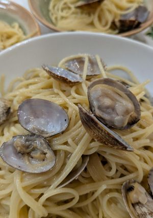 フライパン1つ！あさりパスタボンゴレ-レシピのメイン写真