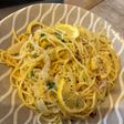 ツナとたまねぎのレモンペペロンチーノ🍋🍝