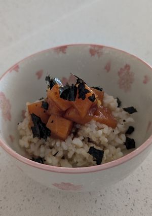 アメリカ・にんにく香る～サーモン丼-レシピのメイン写真