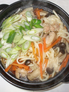 鍋焼きうどん♪簡単レシピ土鍋具材-レシピのメイン写真