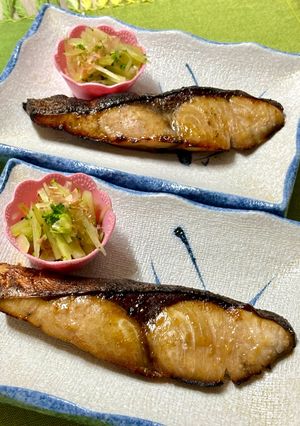 ブリのにんにく醤油でつけ焼き♪-レシピのメイン写真