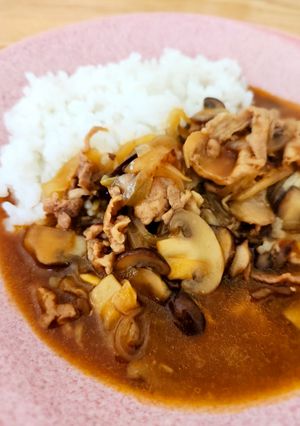 コク深!ハッシュドポーク-レシピのメイン写真