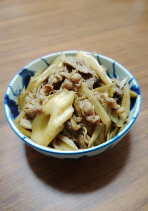ちくわぶ入り牛肉とごぼうの甘辛煮-レシピのメイン写真