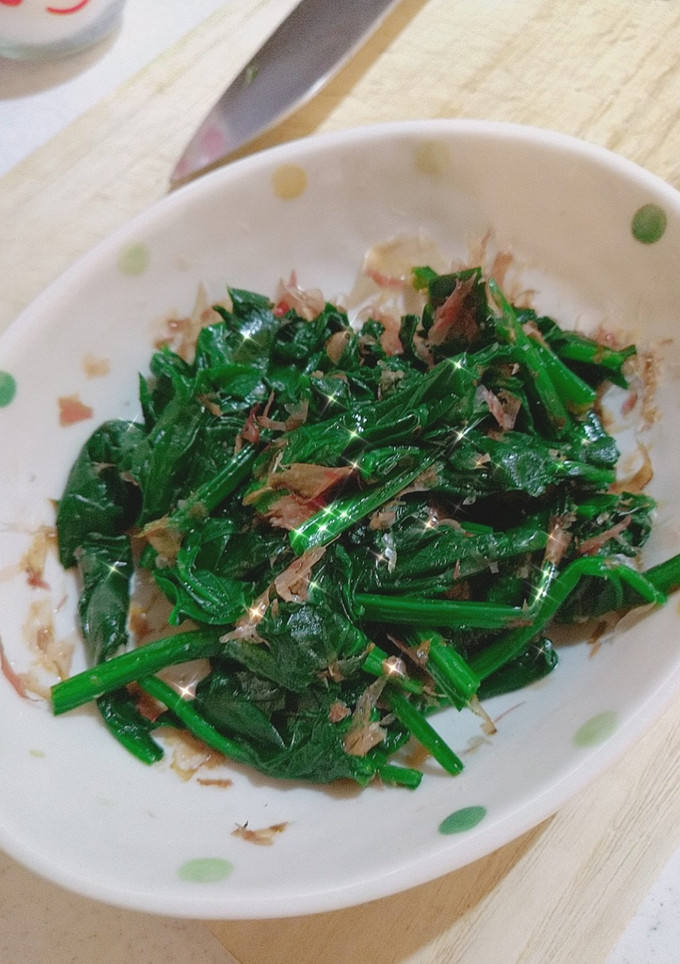 私のほうれん草のおひたし🥬-レシピのメイン写真