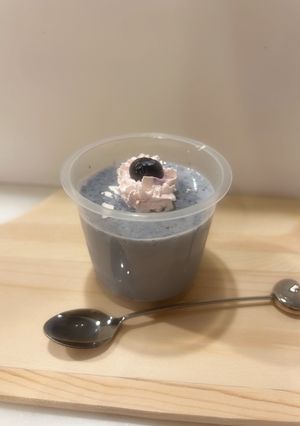 ブルーベリーミルクプリン🫐🥛-レシピのメイン写真