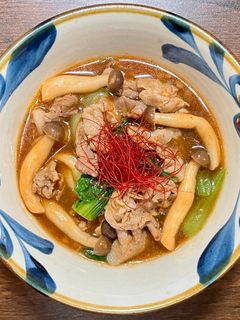 豚コマ肉とチンゲン菜とシメジの中華炒め-レシピのメイン写真
