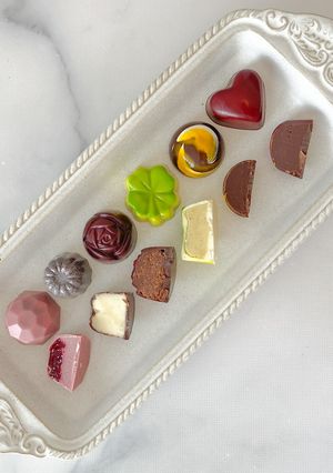 ルビーチョコのボンボンショコラ-レシピのメイン写真