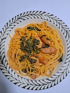 生クリームとケチャップのパスタ-レシピのメイン写真