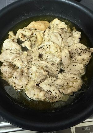 無添加♡鶏もも肉のバジル焼き-レシピのメイン写真