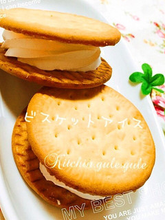 簡単♥️ビスケットアイス-レシピのメイン写真
